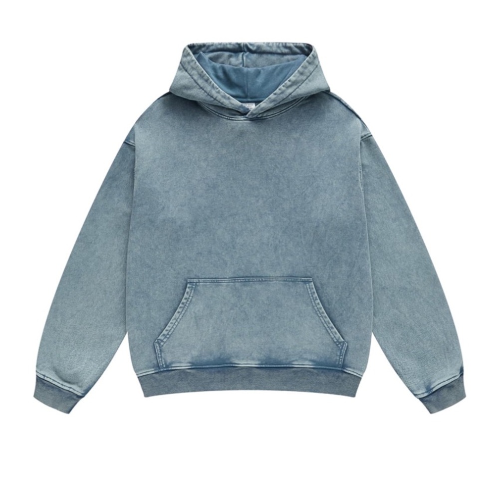 oversize worn look hoodie